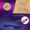 OKTO | DIY 3D Creative Air Dry Clay Kit | Kids Painting by Numbers Coloring Set | CAT | Frame 11.8x11.8 in